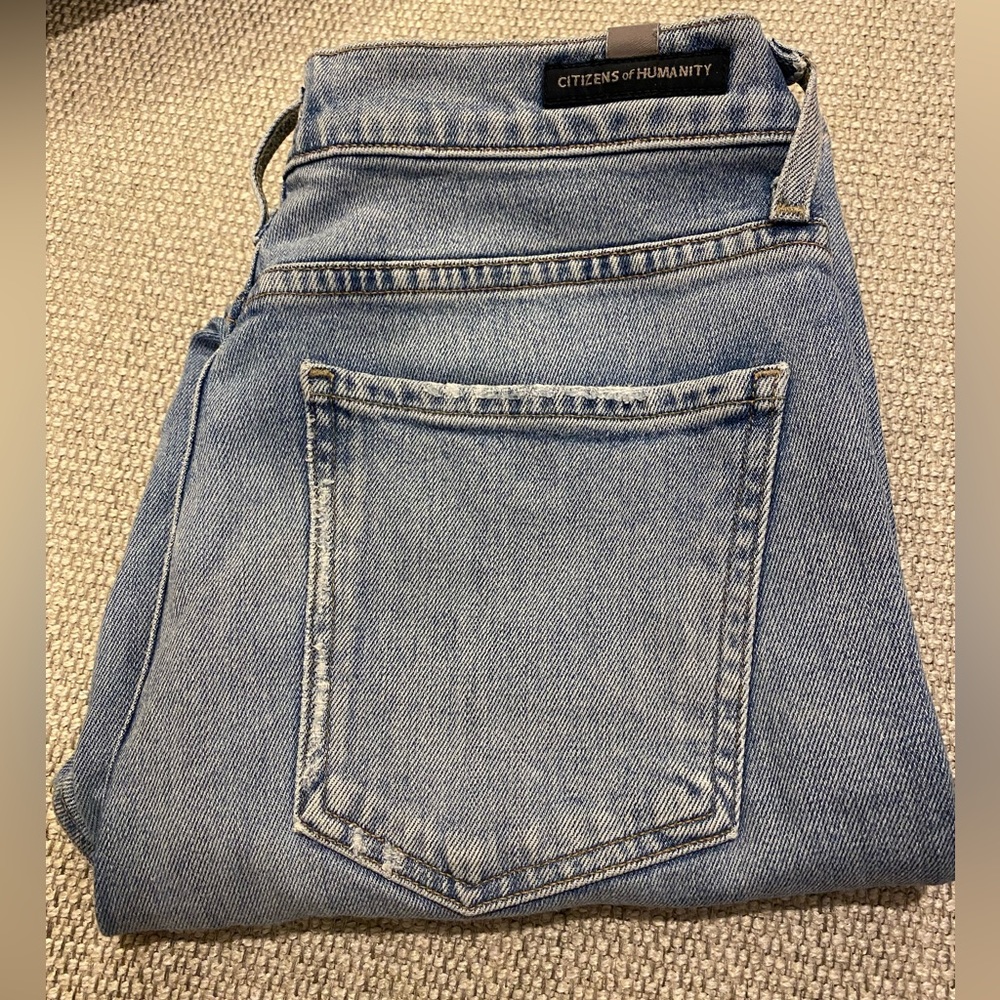Citizens of Humanity OLIVIA CROP HIGH RISE jeans
